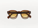 The LEMTOSH in Brown with Chestnut Fade Tinted Lenses