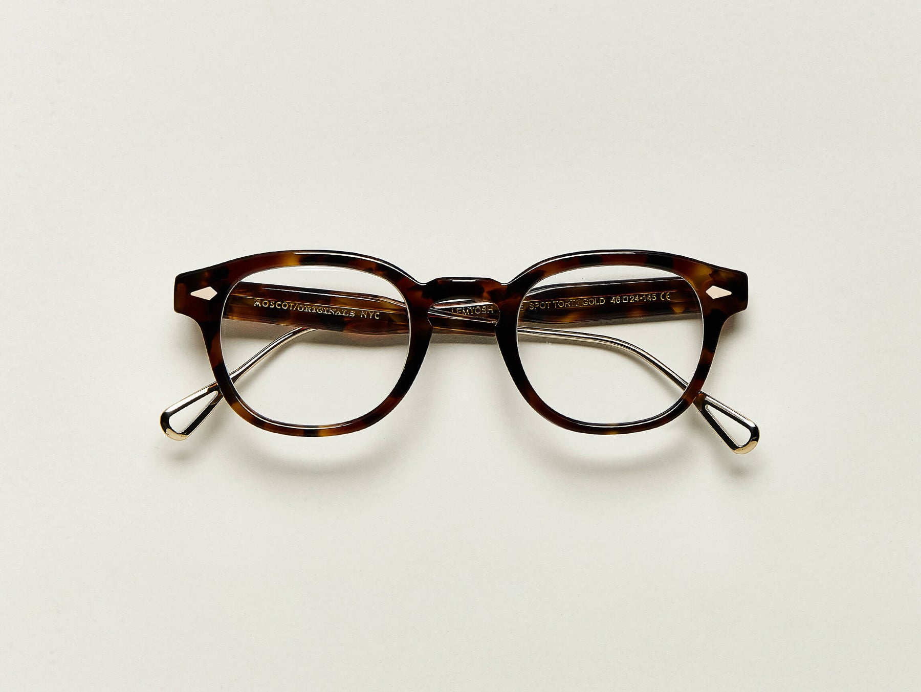 The LEMTOSH-TT SE in Tortoise/Gold