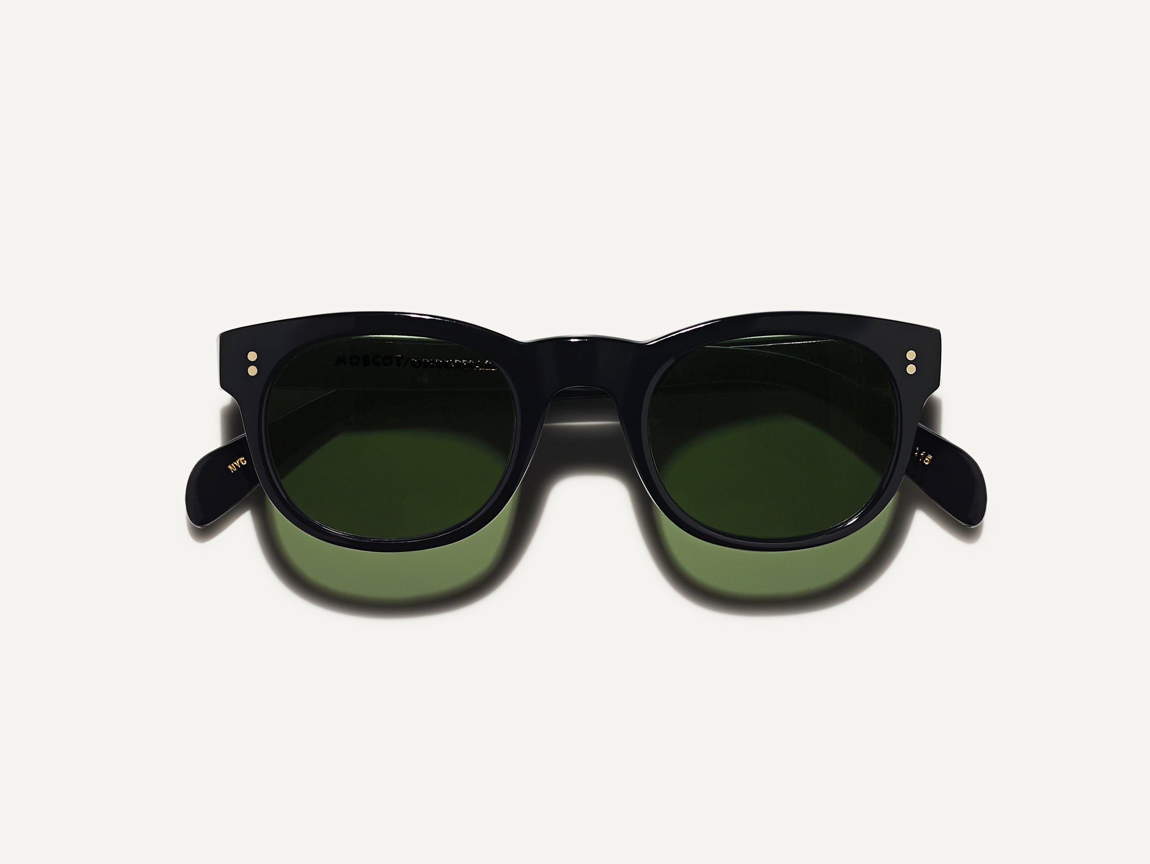 #color_black | The MENSCH SUN in Black with G-15 Glass Lenses