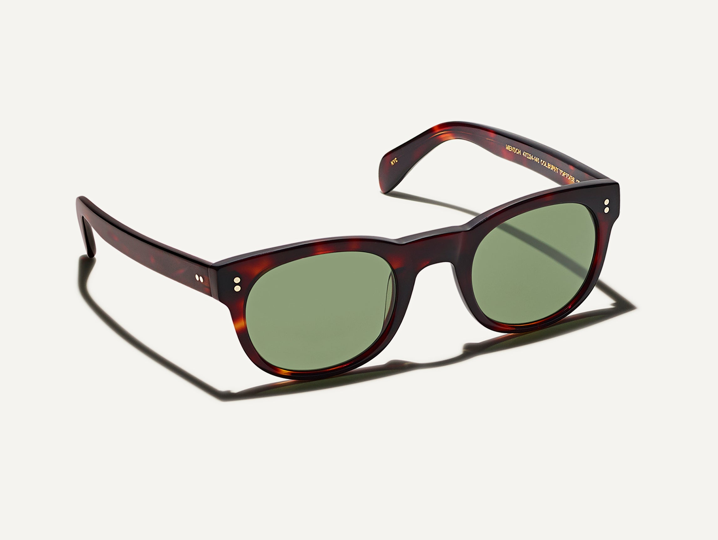 #color_burnt tortoise | The MENSCH SUN in Burnt Tortoise with G-15 Glass Lenses