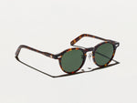 Die MILTZEN SUN W/ METAL NOSE PADS in Tortoise mit G-15-Gläsern