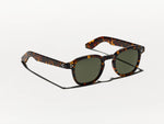 Die MOMZA SUN in Tortoise mit G-15-Glaslinsen