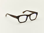The NEBB in Tortoise with Blue Protect Lenses