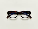 The NEBB in Tortoise with Blue Protect Lenses
