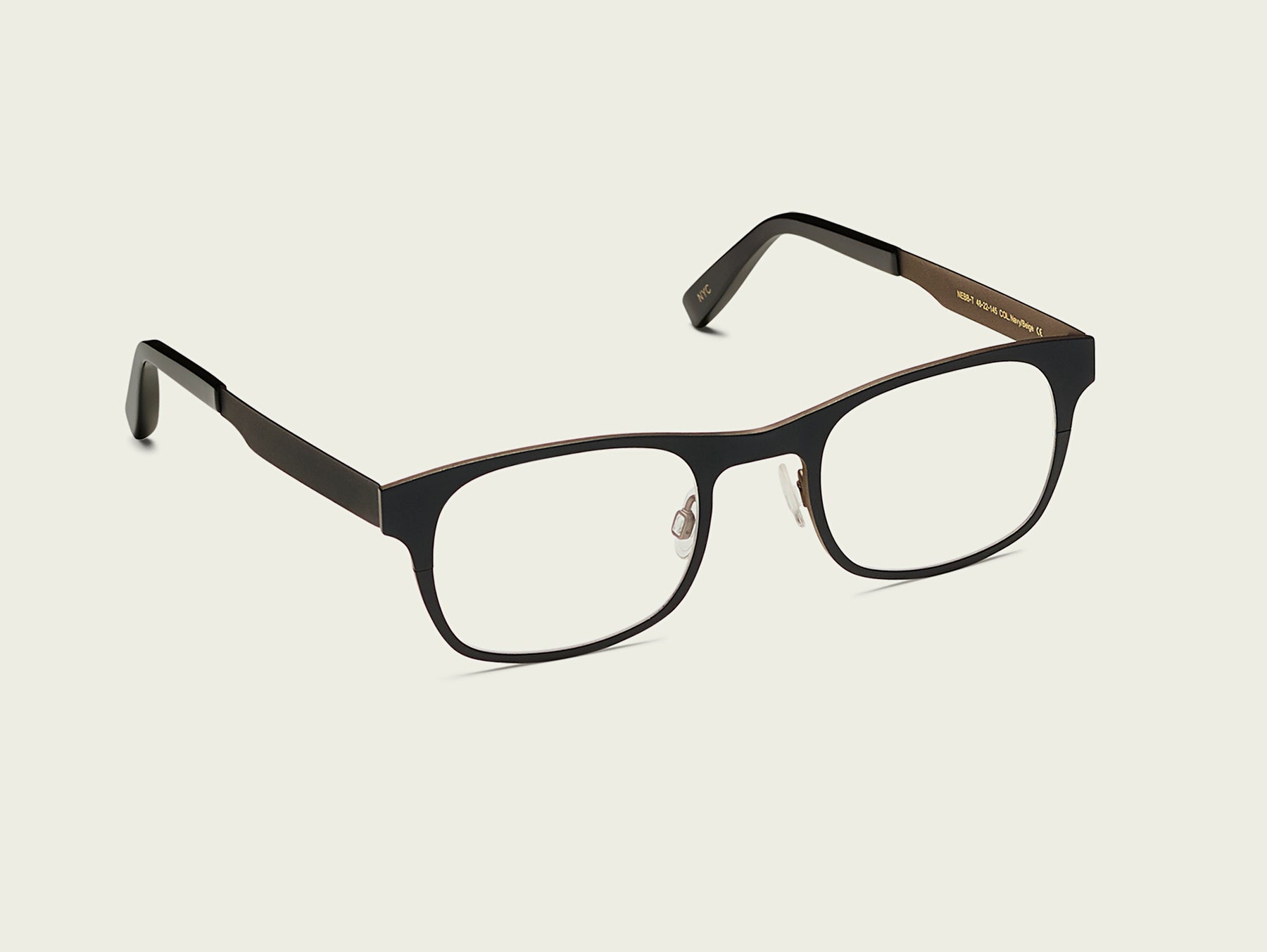 The NEBB-T Ready Reader in Navy/Beige