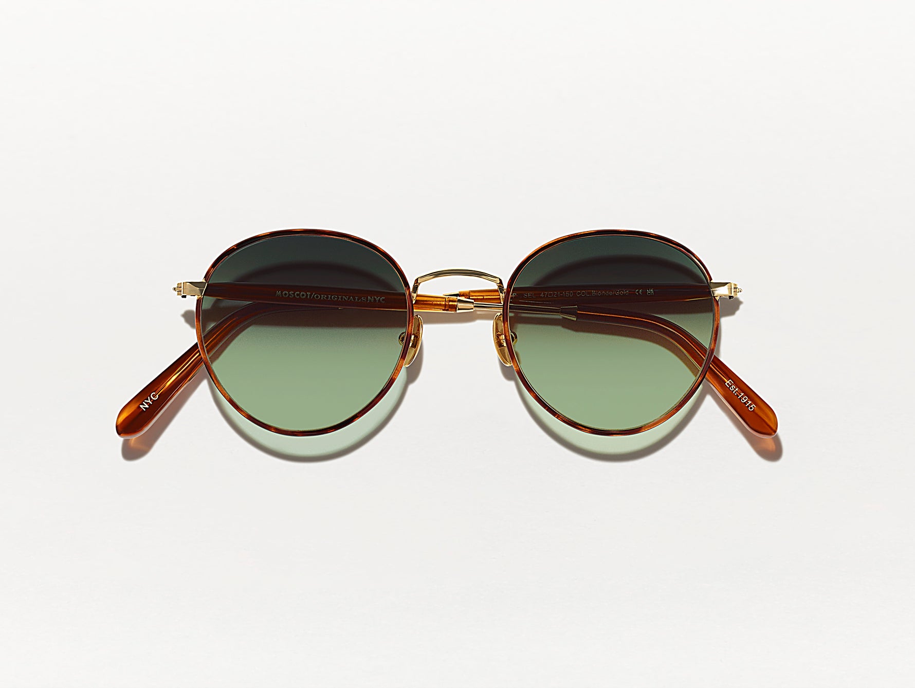 #color_blonde/gold | The PITSEL SUN in Blonde with Forest Wood Tinted Lenses