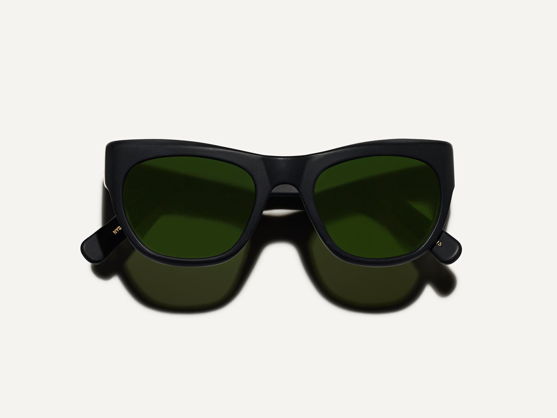 The PUSHKIN in Matte Black with G-15 Glass Lenses