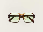 The SHINDIG SUN in Tobacco with Limelight Tinted Lenses