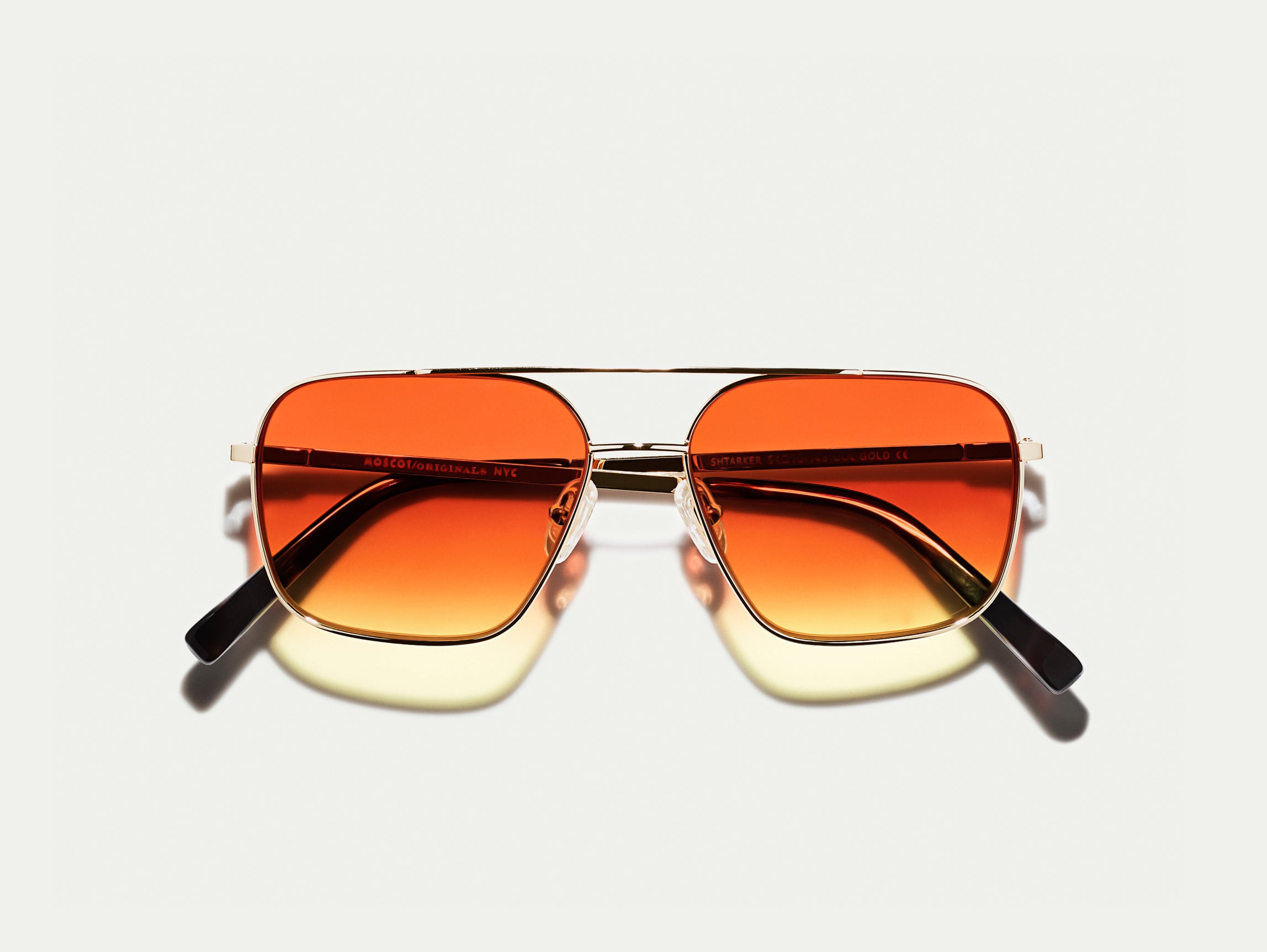 #color_candy corn | The SHTARKER in Gold with Candy Corn Tinted Lenses