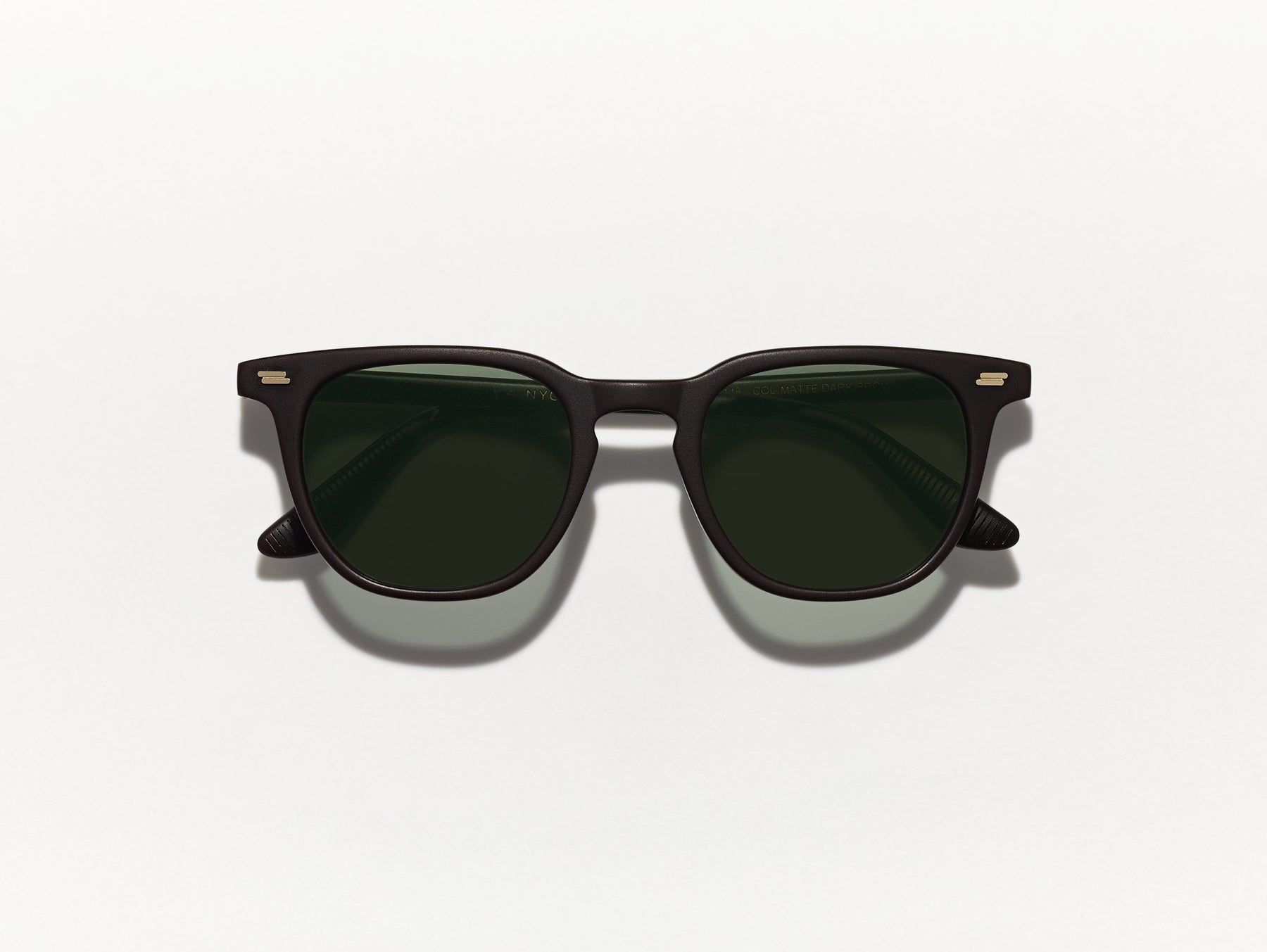 The TATAH SUN in Matte Dark Brown with G-15 Glass Lenses