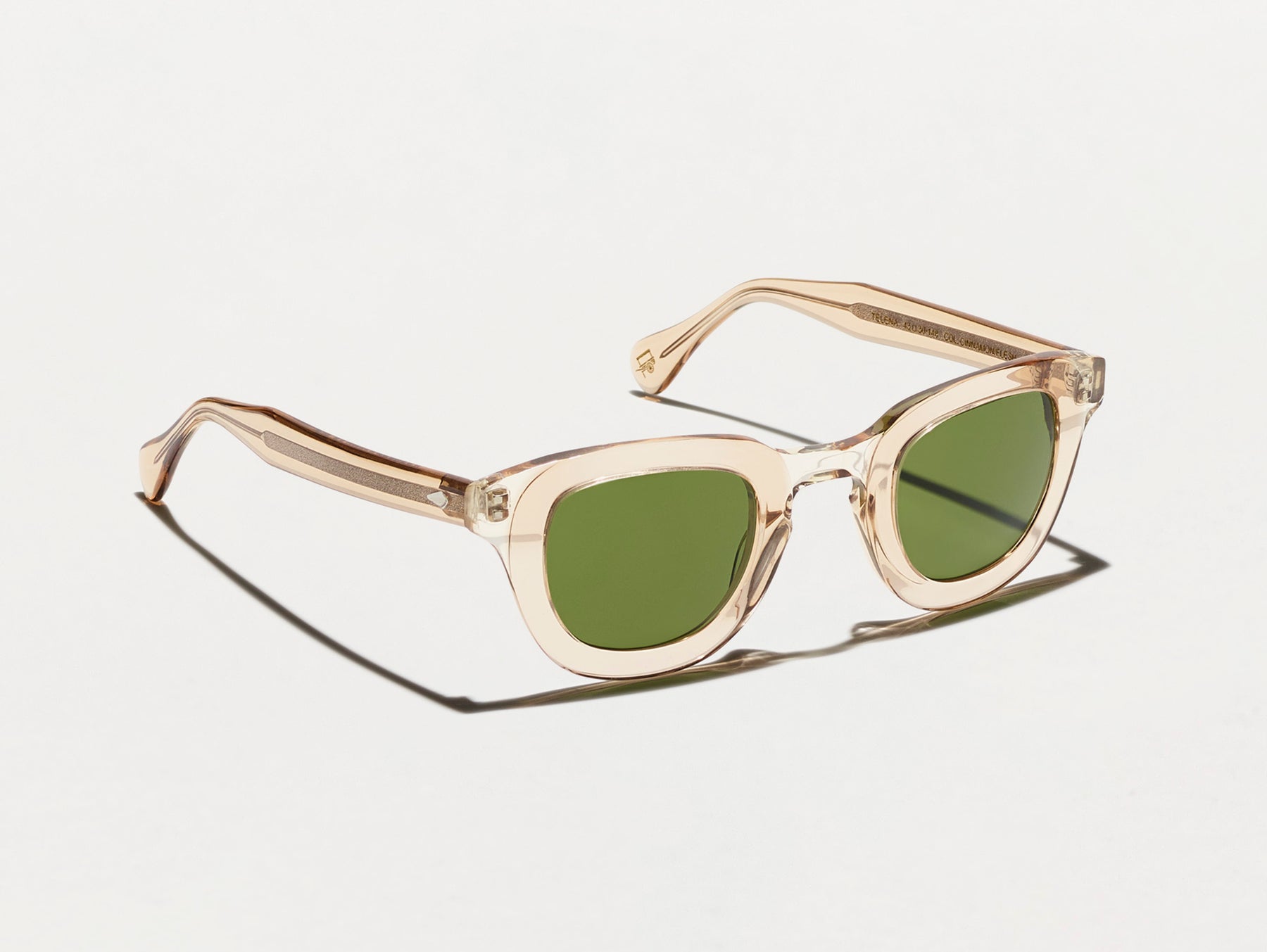 TELENA SUN Cinnamon/Flesh with Calibar Green Glass Lenses