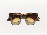 #color_tortoise/gold | The TINIF SUN in Tortoise/Gold with Chestnut Fade Tinted Lenses