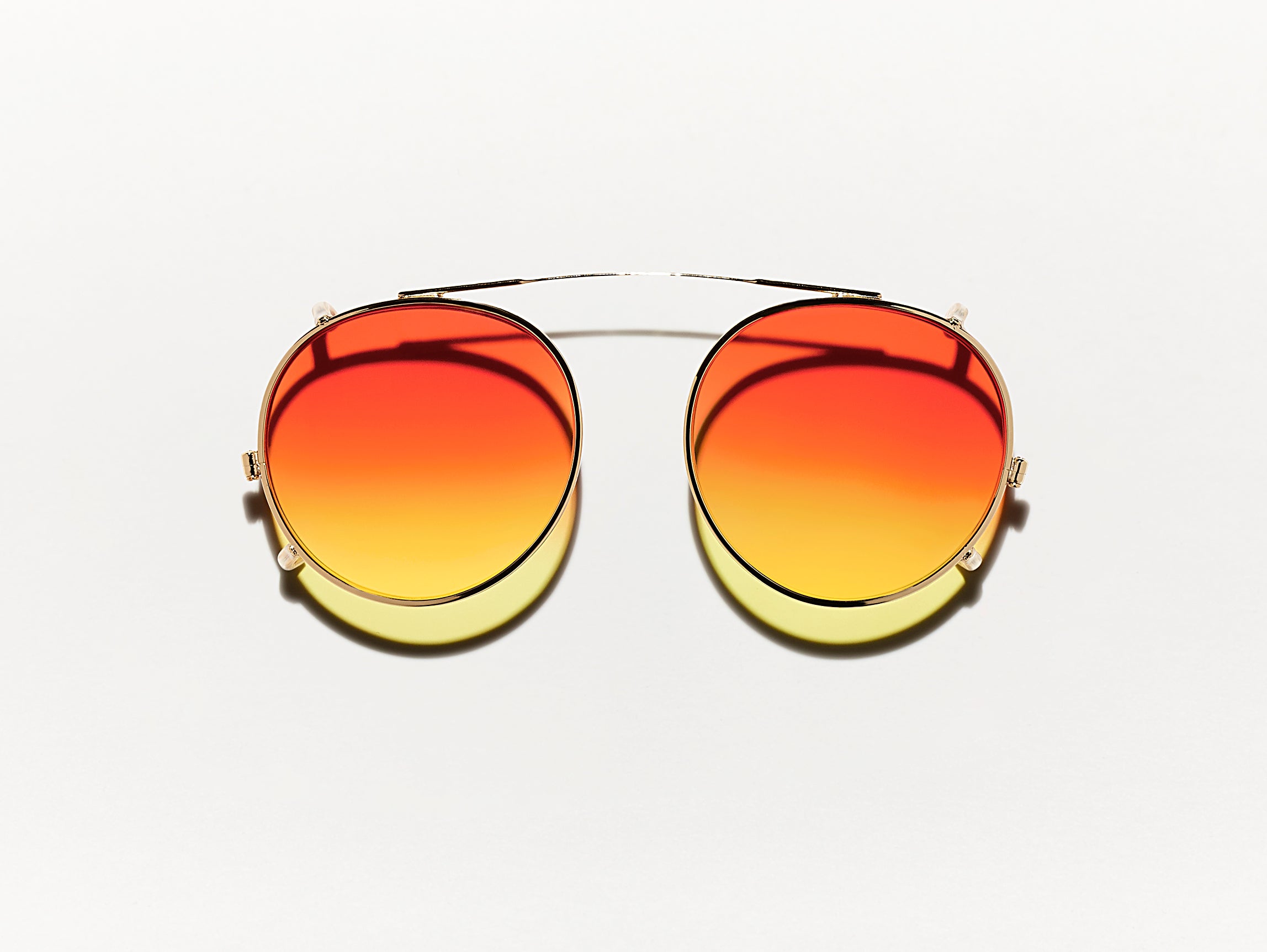 #color_candy corn | The CLIPZEN in Gold with Candy Corn Tinted Lenses