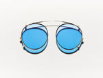 The CLIPZEN in Gold with Celebrity Blue Tinted Lenses