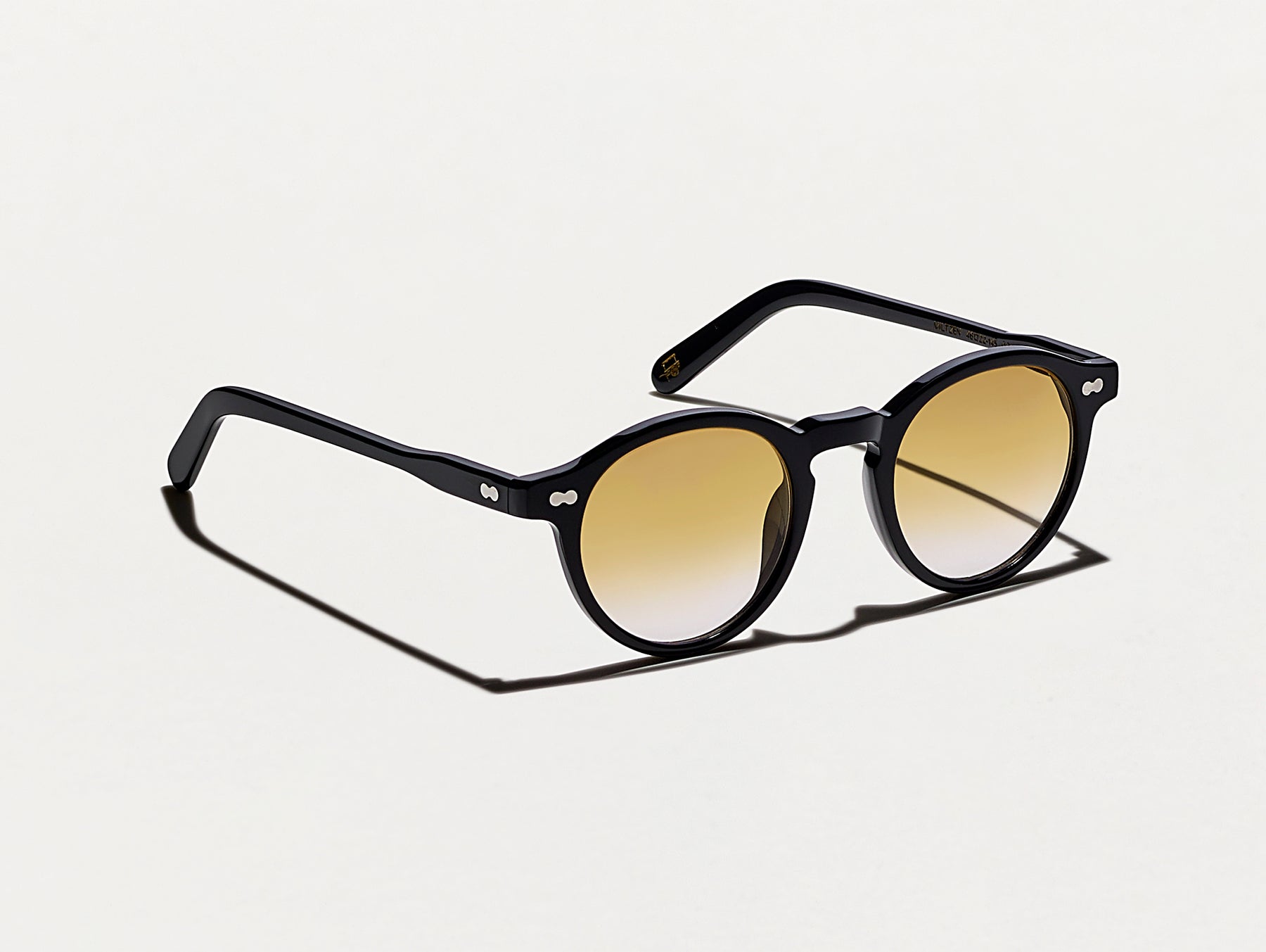 The MILTZEN Black with Chestnut Fade Tinted Lenses