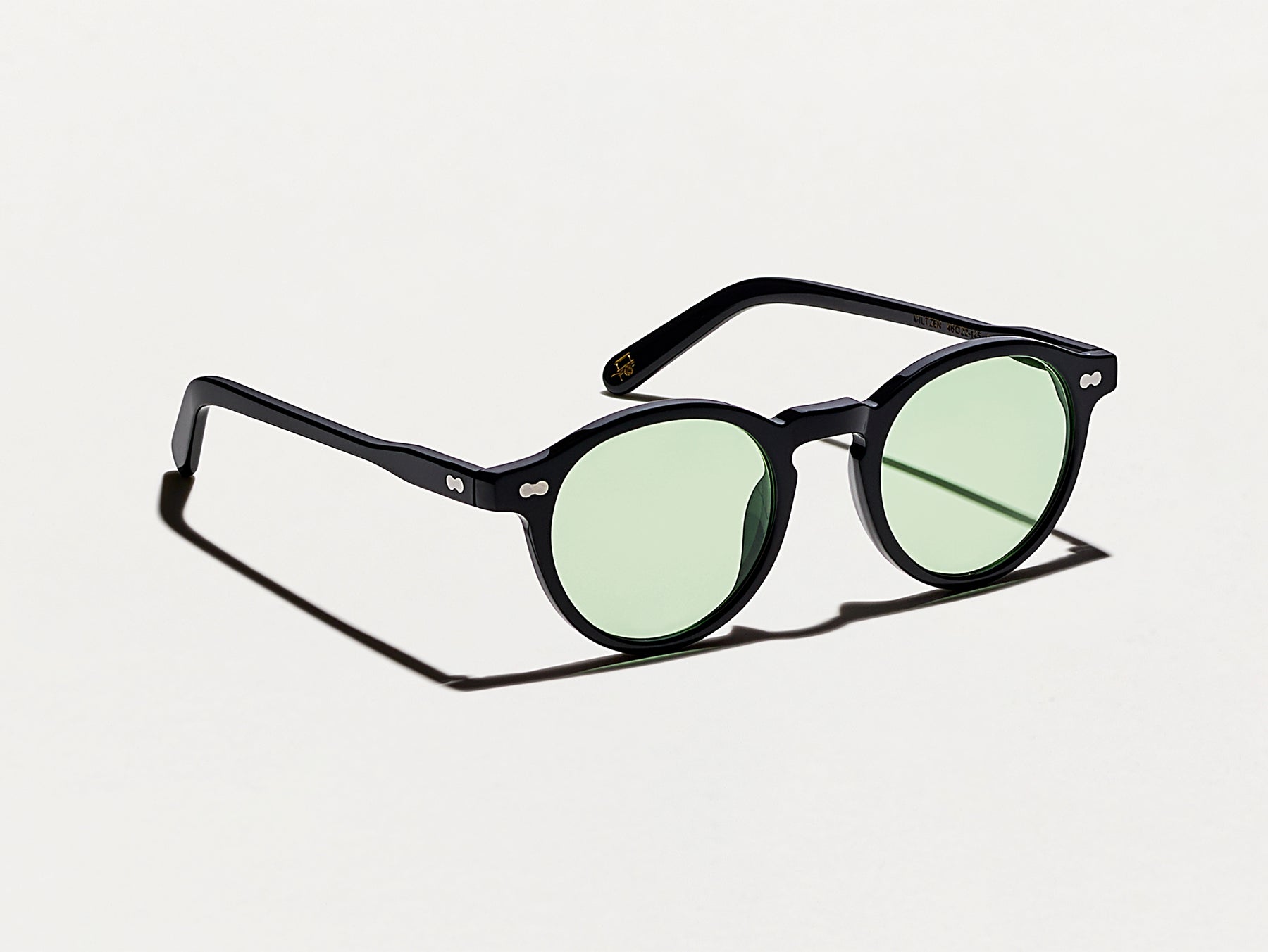 The MILTZEN Black with Limelight Tinted Lenses