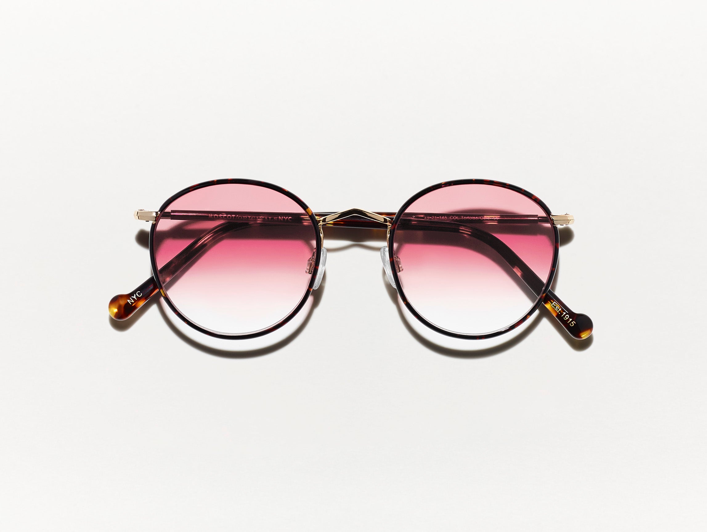 #color_big apple fade | The ZEV in Tortoise in Big Apple Fade Tinted Lenses