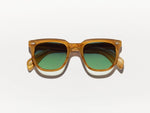 The YONTIF SUN in Blonde with Forest Green Tinted Lenses