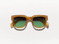 #color_blonde | The YONTIF SUN in Blonde with Forest Green Tinted Lenses