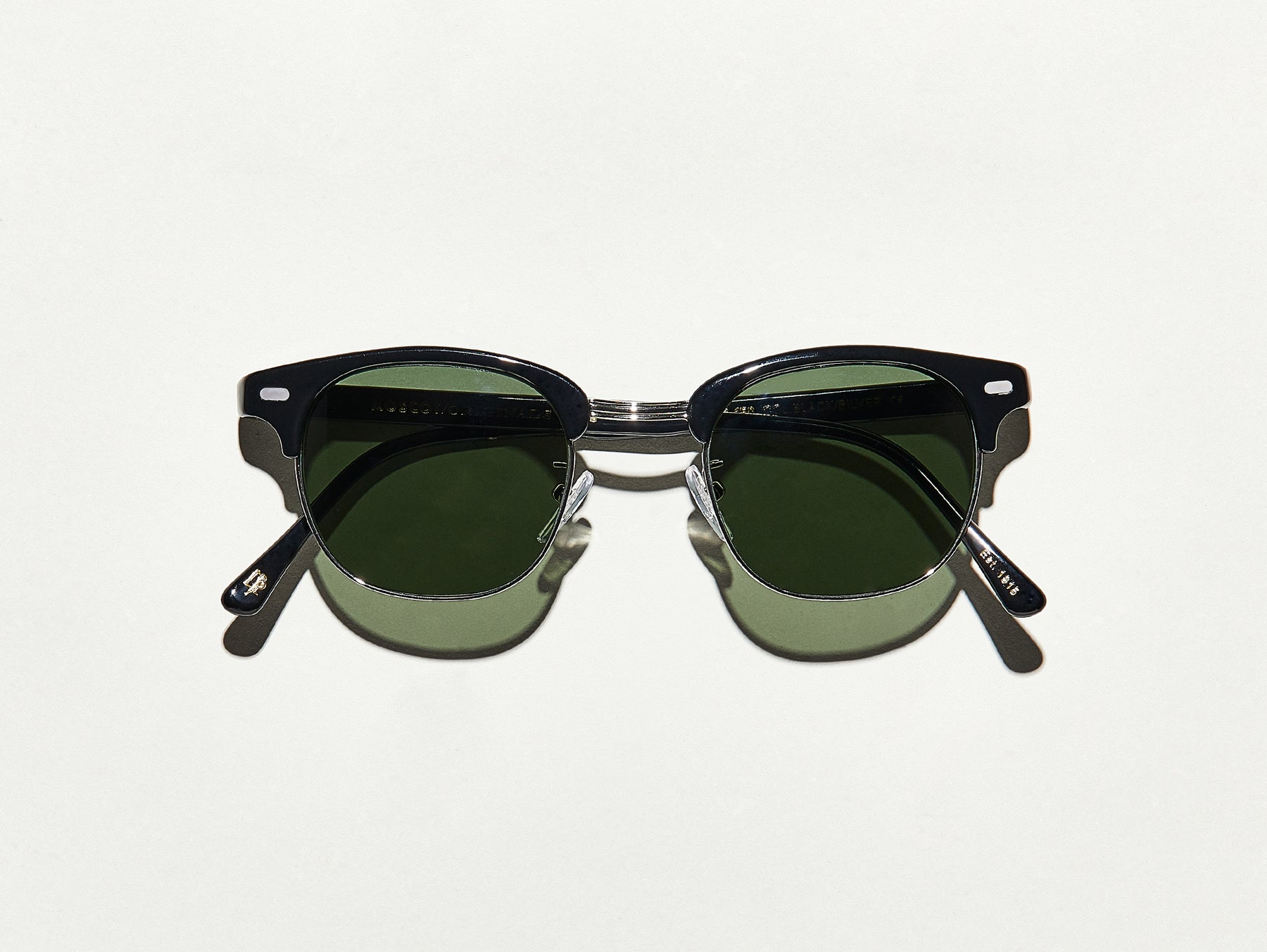 The YUKEL SUN In Black/Silver with G-15 Glass Lenses