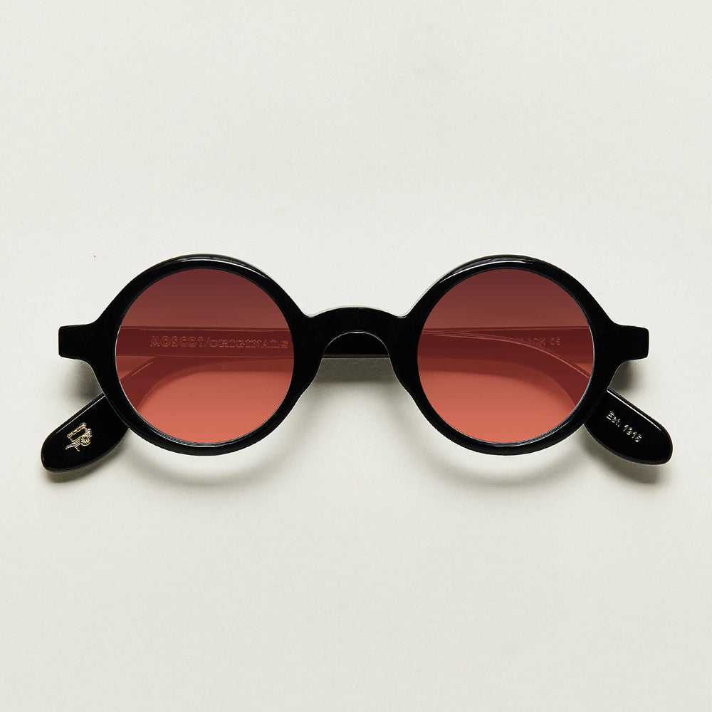 #color_cabernet | The ZOLMAN in Black with Cabernet Tinted Lenses